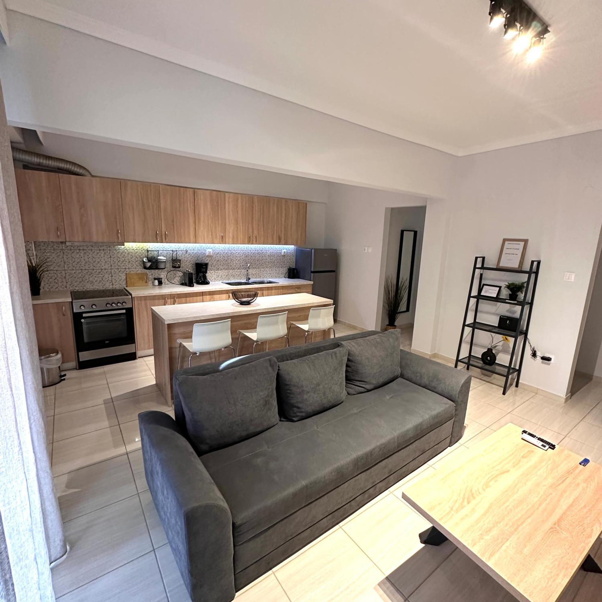 Anemome Deluxe Apartment Tesalonika Bagian luar foto